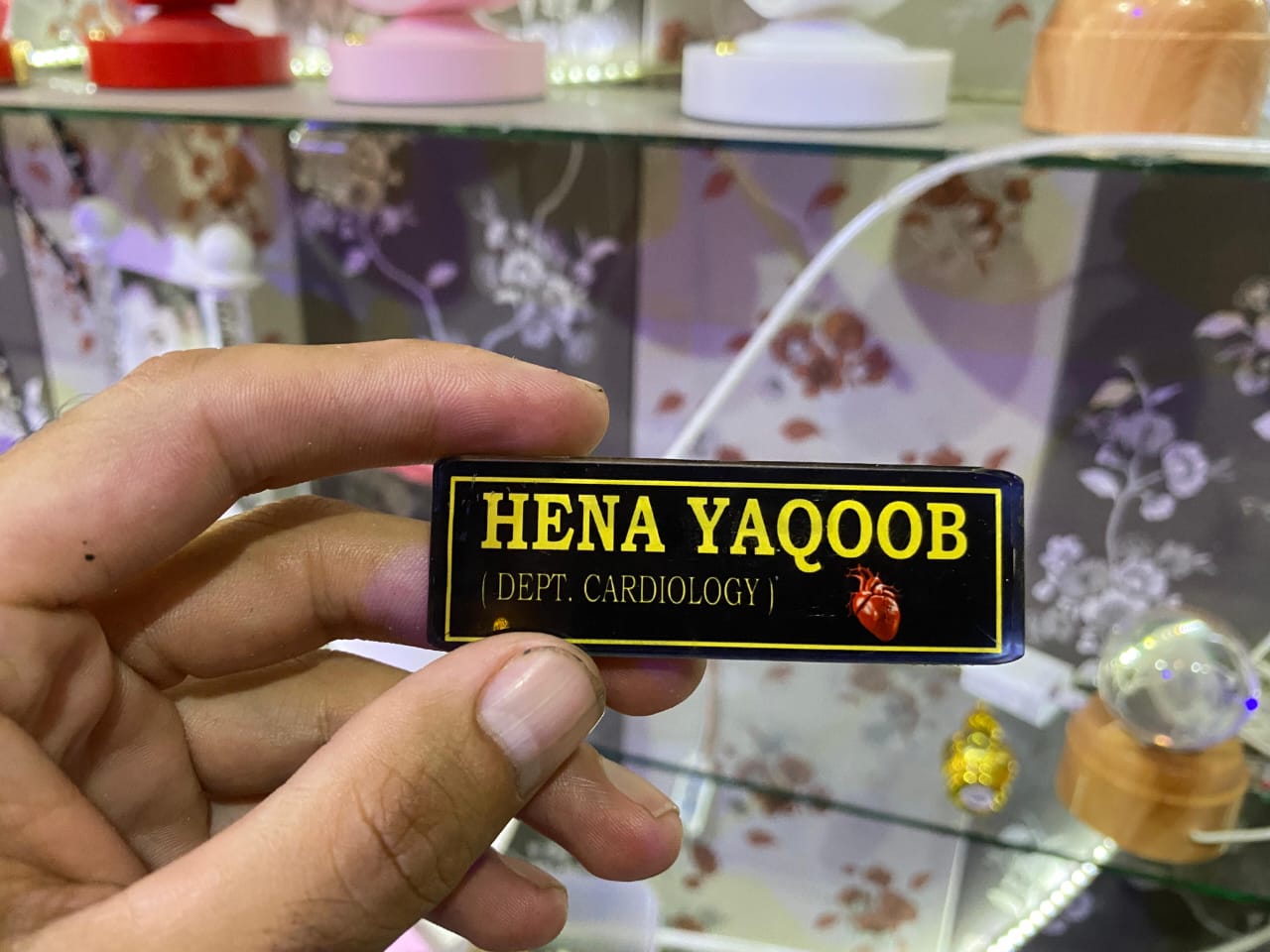 Customised Name Tag