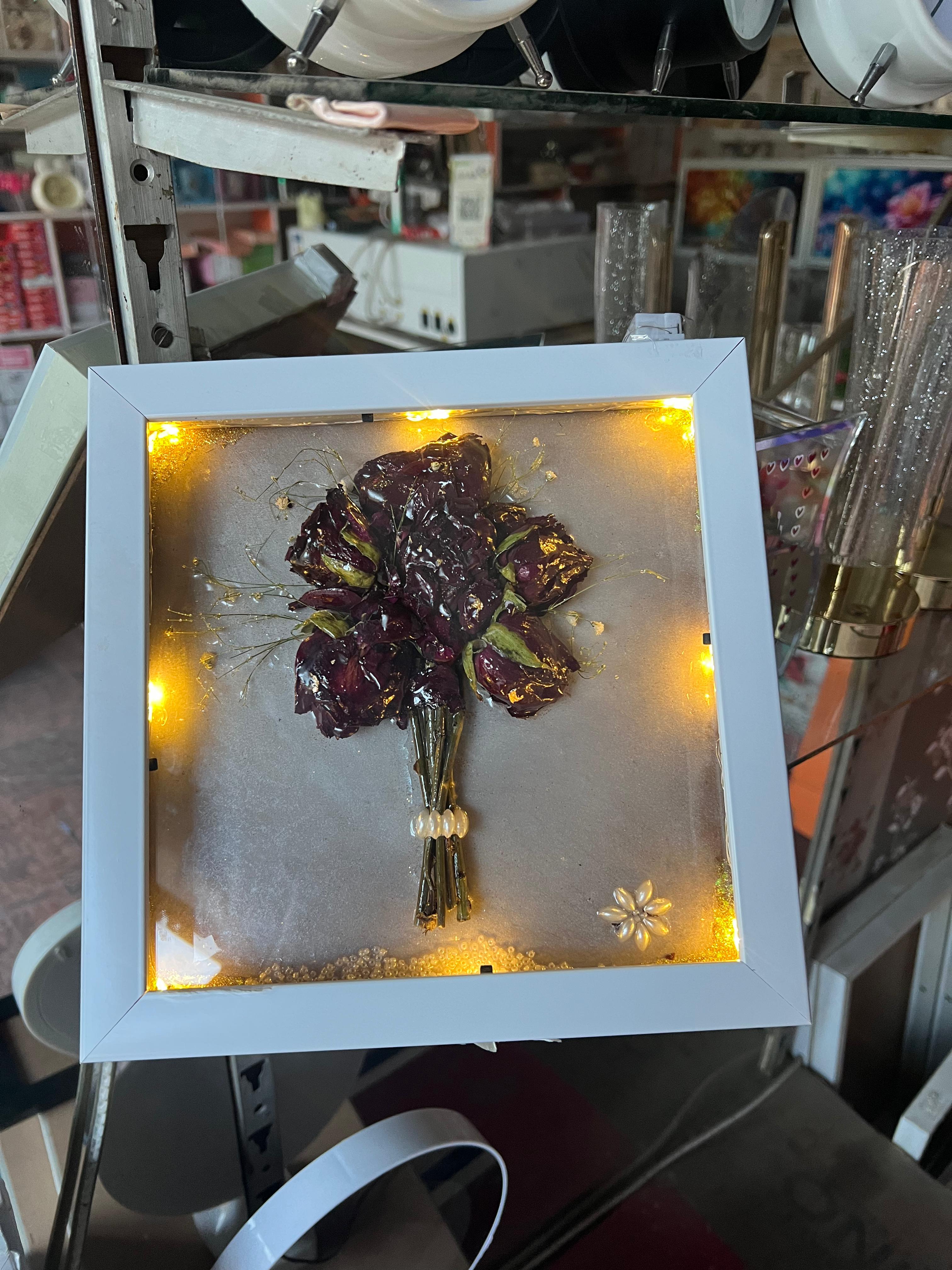 Preserved Flower Frame